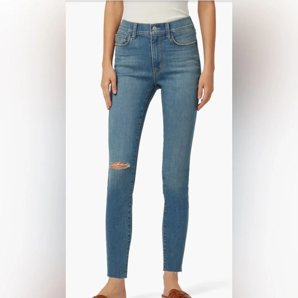 Hudson Jeans Blair High Rise Super Skinny Ankle Jeans - Picture 1 of 10